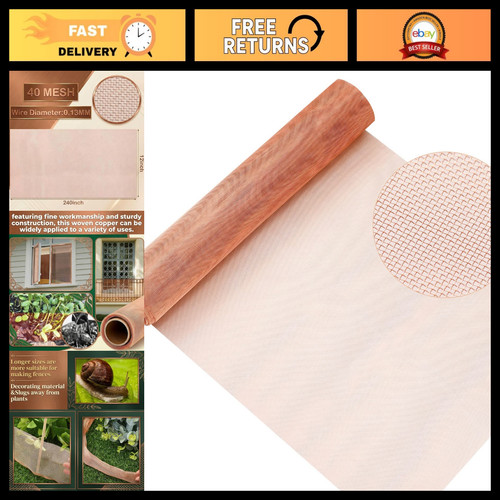 20ft copper mesh - 20ft, screen