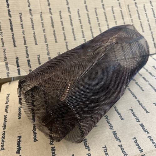 Vintage mesh copper woven wire - vintage,