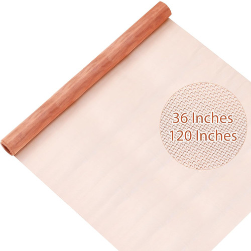 Ft copper mesh screen - 36", x